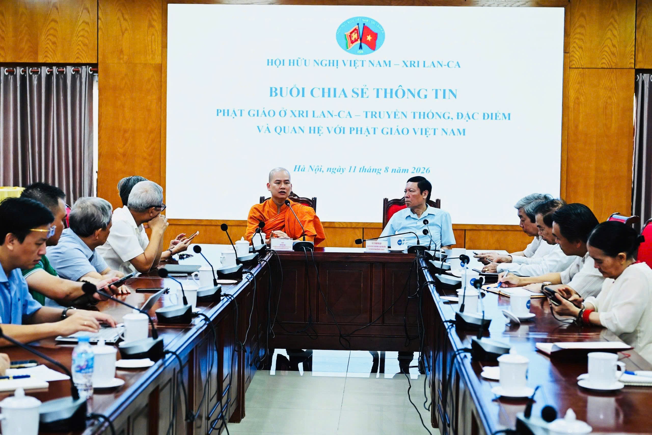 Hội hữu nghị Việt Nam - Sri Lanka thúc đẩy kết nối nhân dân qua giao lưu Phật giáo Hội hữu nghị Việt Nam - Sri Lanka thúc đẩy kết nối nhân dân qua giao lưu Phật giáo