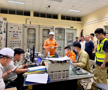 EVNNPC đóng điện dự án lắp đặt hệ thống pin lưu trữ năng lượng (BESS) tại Trạm biến áp 110kV Song Khê, Bắc Ninh