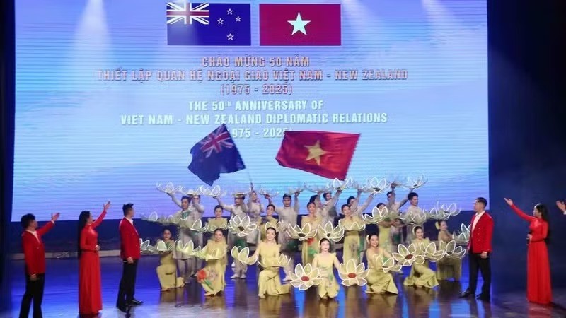The Ho Chi Minh City People’s Committee holds a ceremony marking the 50th anniversary of diplomatic relations between Viet Nam and New Zealand (1975-2025) in Ho Chi Minh City on November 28, 2025. (Photo: VNA)