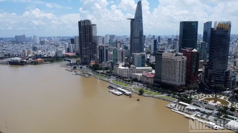 Centre of District 1, Ho Chi Minh City. (Photo: Thanh Dat/Nhan Dan Newspaper)