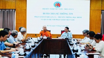 សមាគមមិត្តភាពវៀតណាម - ស្រីលង្កា ជំរុញការតភ្ជាប់ប្រជាជនតាមរយៈការផ្លាស់ប្តូរព្រះពុទ្ធសាសនា