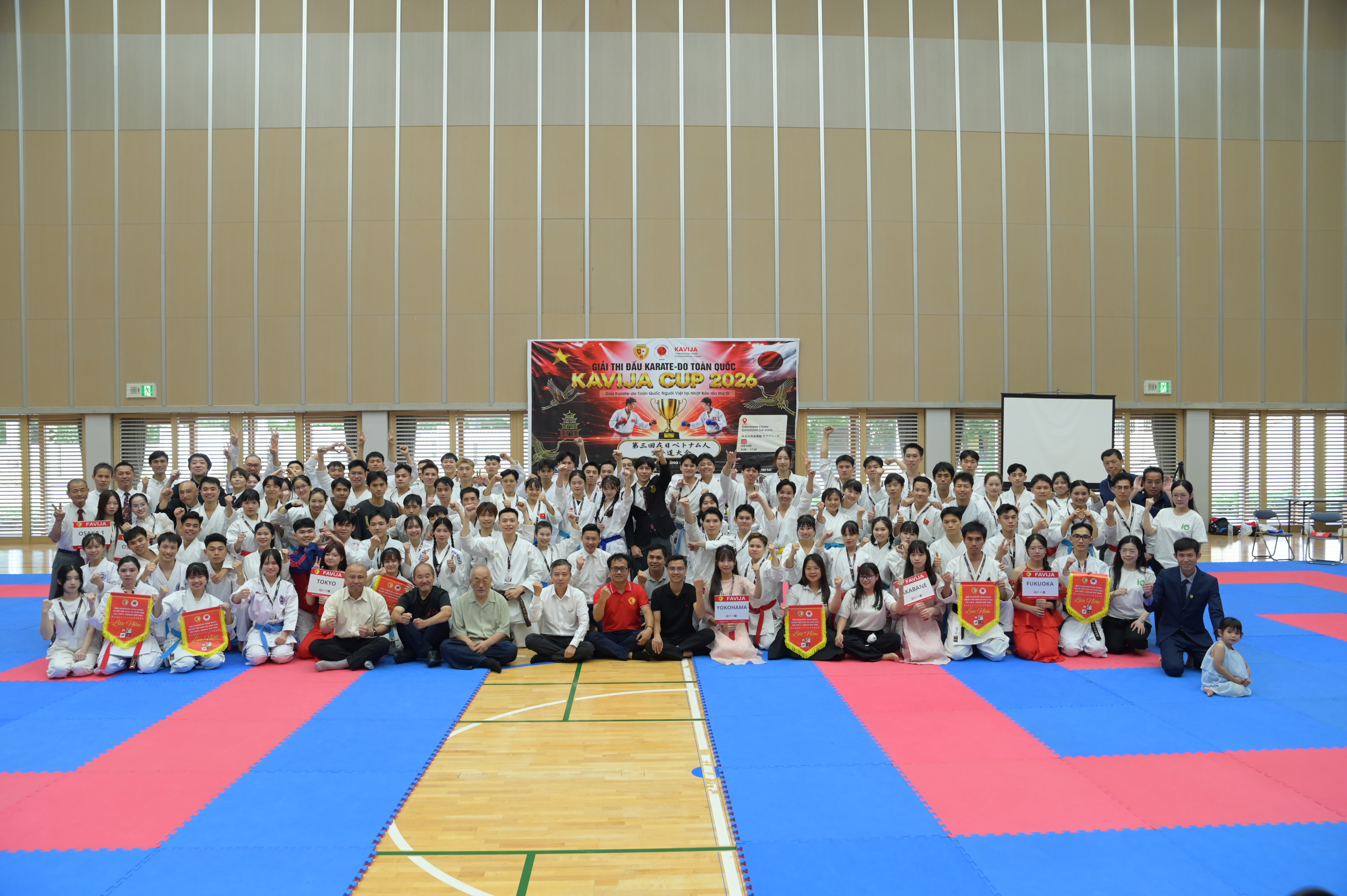 Sôi động Giải Karate-do toàn quốc người Việt tại Nhật Bản năm 2026 Sôi động Giải Karate-do toàn quốc người Việt tại Nhật Bản năm 2026