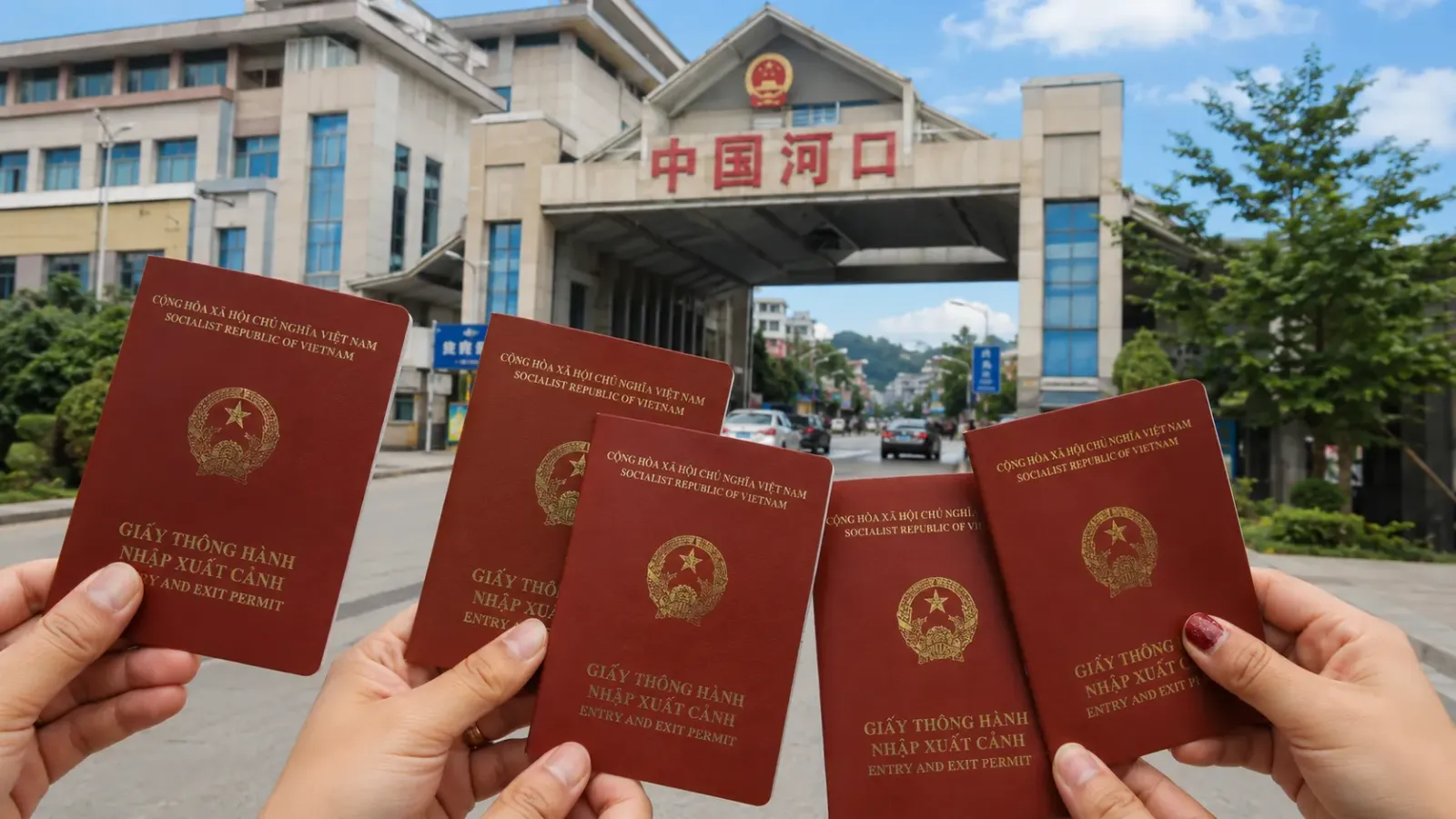 越中边境河口口岸跨境客流持续升温