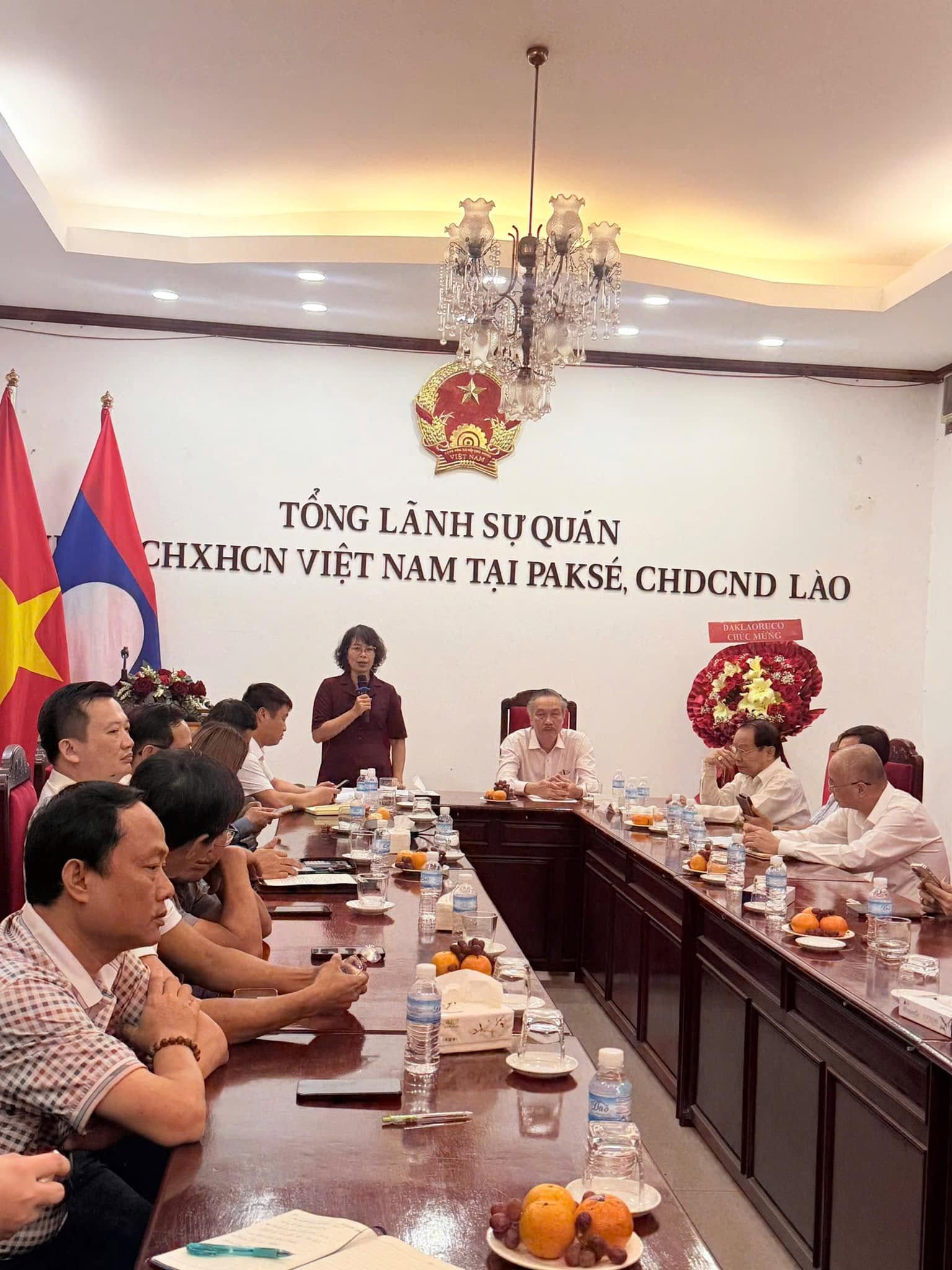 Tăng cường kết nối, hỗ trợ doanh nghiệp Việt Nam đầu tư tại Nam Lào Tăng cường kết nối, hỗ trợ doanh nghiệp Việt Nam đầu tư tại Nam Lào
