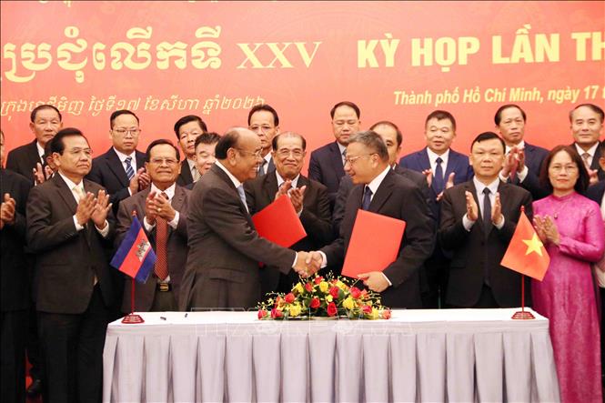 Tiếp tục đẩy mạnh tìm kiếm, hồi hương hài cốt liệt sĩ Việt Nam tại Campuchia Chú thích ảnh
