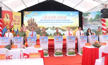 Cà Mau khởi công nâng cấp Công viên Hồng Bàng, xây dựng Tượng đài Công an nhân dân