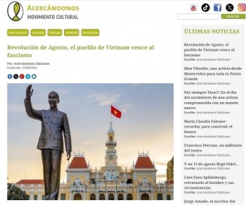 Argentine Media Highlights Historic Significance of Vietnam’s August Revolution