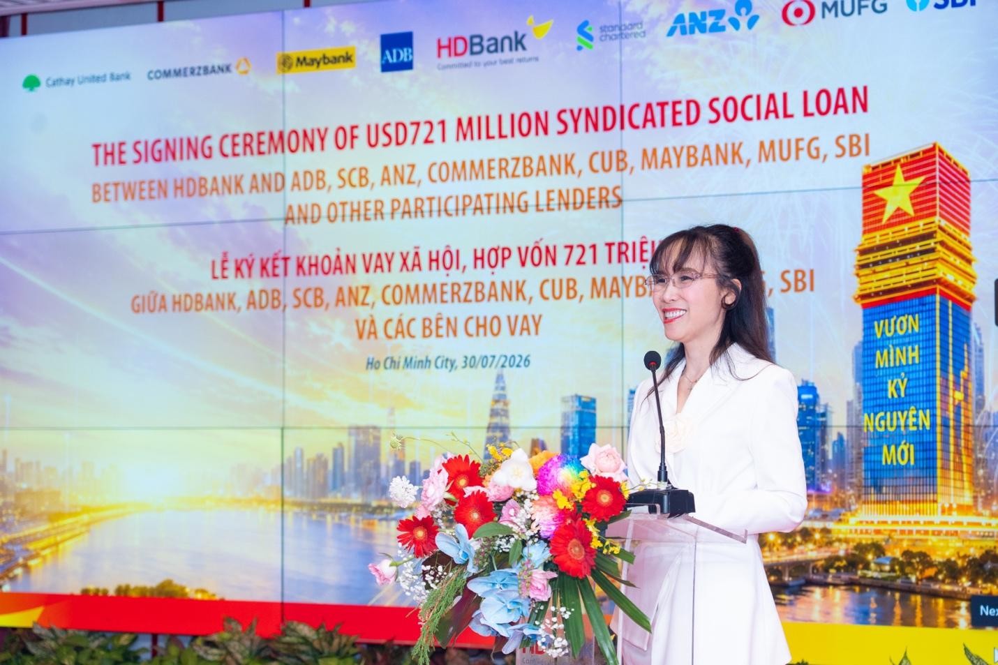 HDBank lập kỷ lục với khoản vay xã hội, bền vững hợp vốn quốc tế lớn nhất từ trước tới nay tại Việt Nam