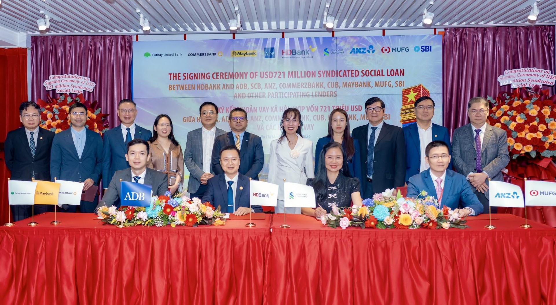 HDBank lập kỷ lục với khoản vay xã hội, bền vững hợp vốn quốc tế lớn nhất từ trước tới nay tại Việt Nam