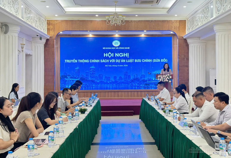 ទិដ្ឋភាពទូទៅនៃសន្និសីទផ្សព្វផ្សាយគោលនយោបាយចំពោះសេចក្តីព្រាងច្បាប់ស្តីពីប្រៃសណីយ៍ (វិសោធនកម្ម)។