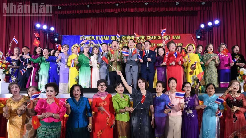 Vietnamese Community in Bangkok Celebrates National Day, 50 Years of Ties
