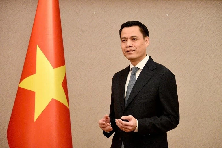 Thứ trưởng Ngoại giao Đặng Hoàng Giang. (Ảnh: Bảo Chi)