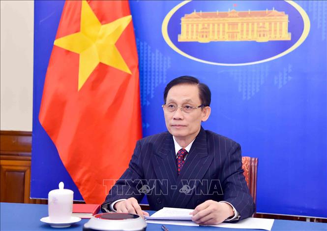 Bộ trưởng Ngoại giao Lê Hoài Trung. Ảnh tư liệu: TTXVN Bộ trưởng Ngoại giao Lê Hoài Trung. Ảnh tư liệu: TTXVN
