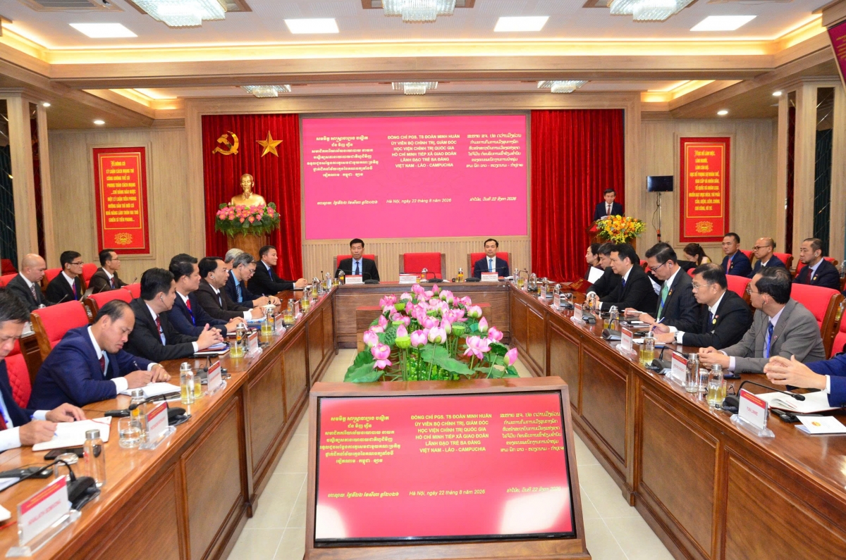 Quang cảnh buổi tiếp. Ảnh: VOV Quang cảnh buổi tiếp. Ảnh: VOV