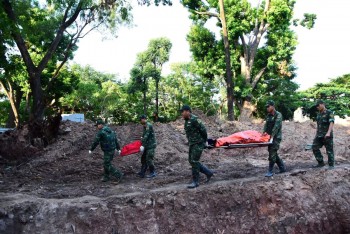 Quy tập 52 hài cốt liệt sĩ tại Công viên Lê Thị Riêng