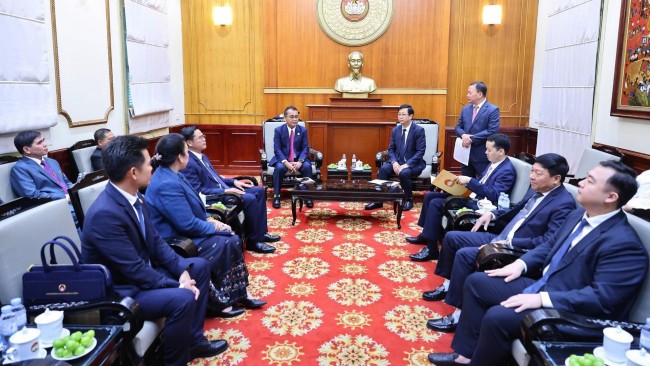Ba trọng tâm hợp tác Mặt trận Hà Nội - Viêng Chăn giai đoạn 2026-2030