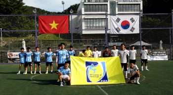 Giải Futsal gắn kết cộng động doanh nghiệp Việt Nam tại Hàn Quốc