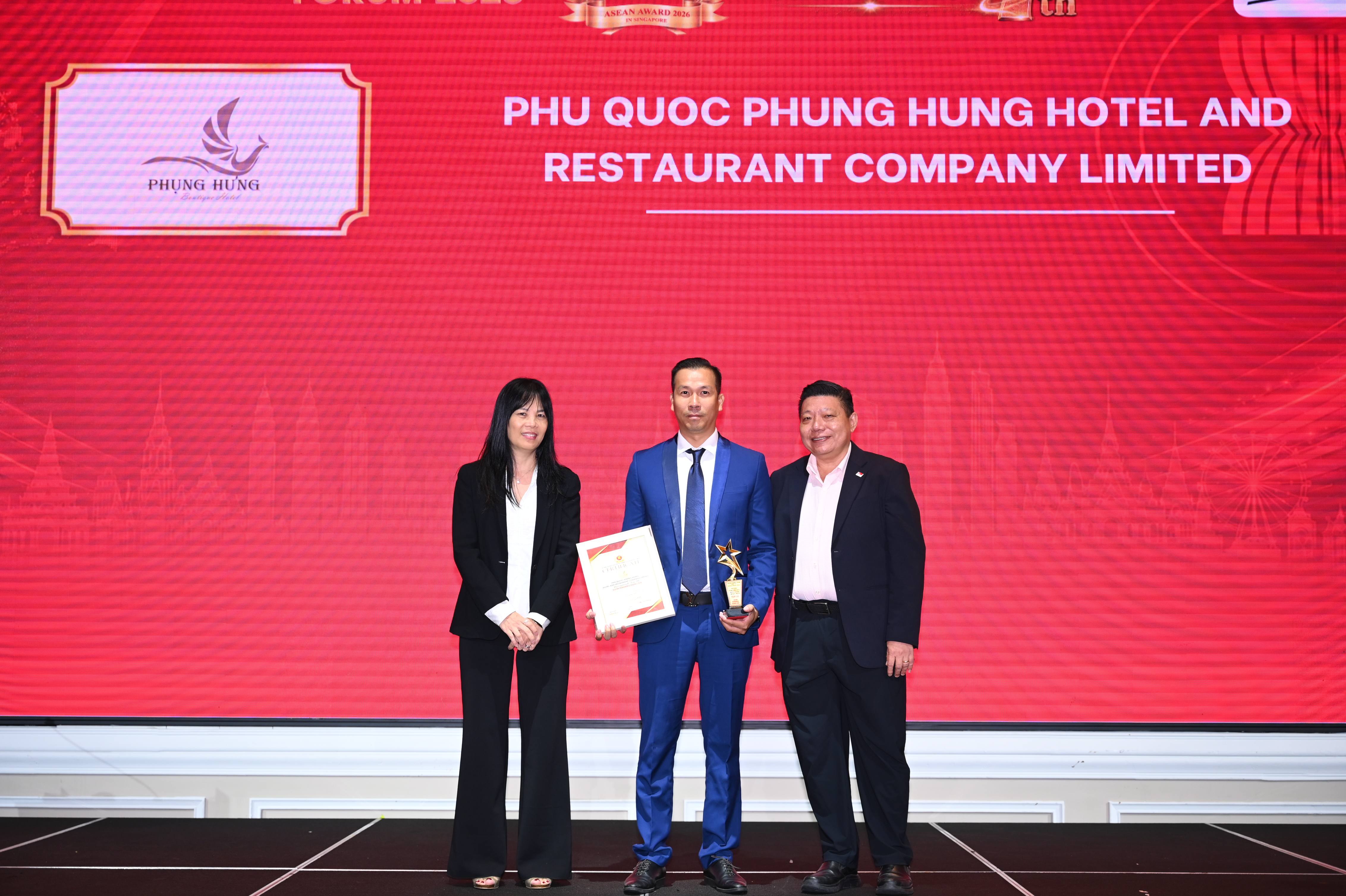 Phụng Hưng Hotel: Từ dấu ấn Phú Quốc đến Top 10 thương hiệu nổi tiếng ASEAN 2026