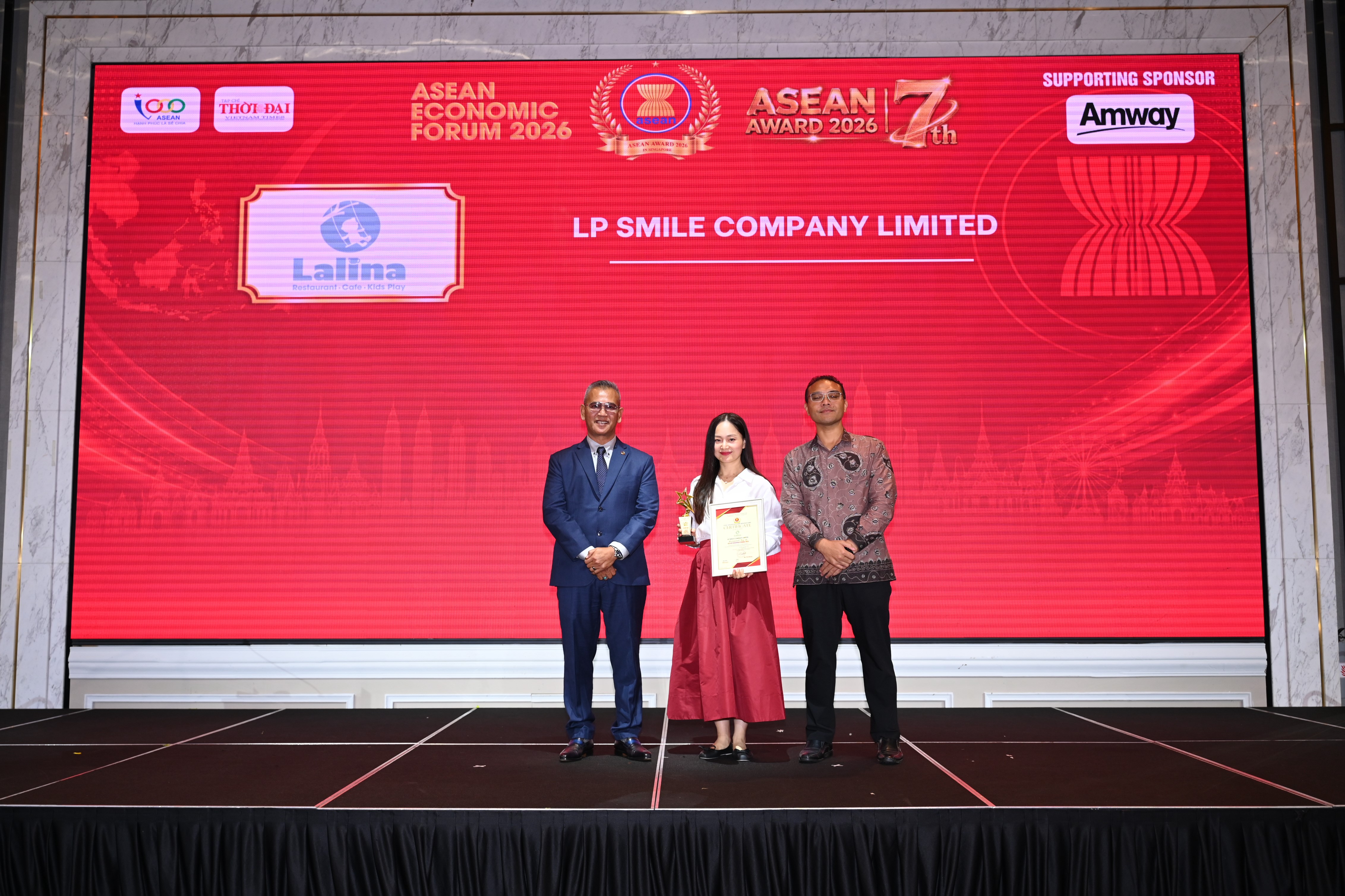 Lalina Kids Café - Top 50 Thương hiệu Nổi tiếng ASEAN 2026 Lalina Kids Café - Top 50 Thương hiệu Nổi tiếng ASEAN 2026