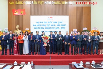 Bà Nguyễn Thanh Hải được bầu làm Chủ tịch Hội hữu nghị Việt Nam - Hàn Quốc nhiệm kỳ 2026-2031