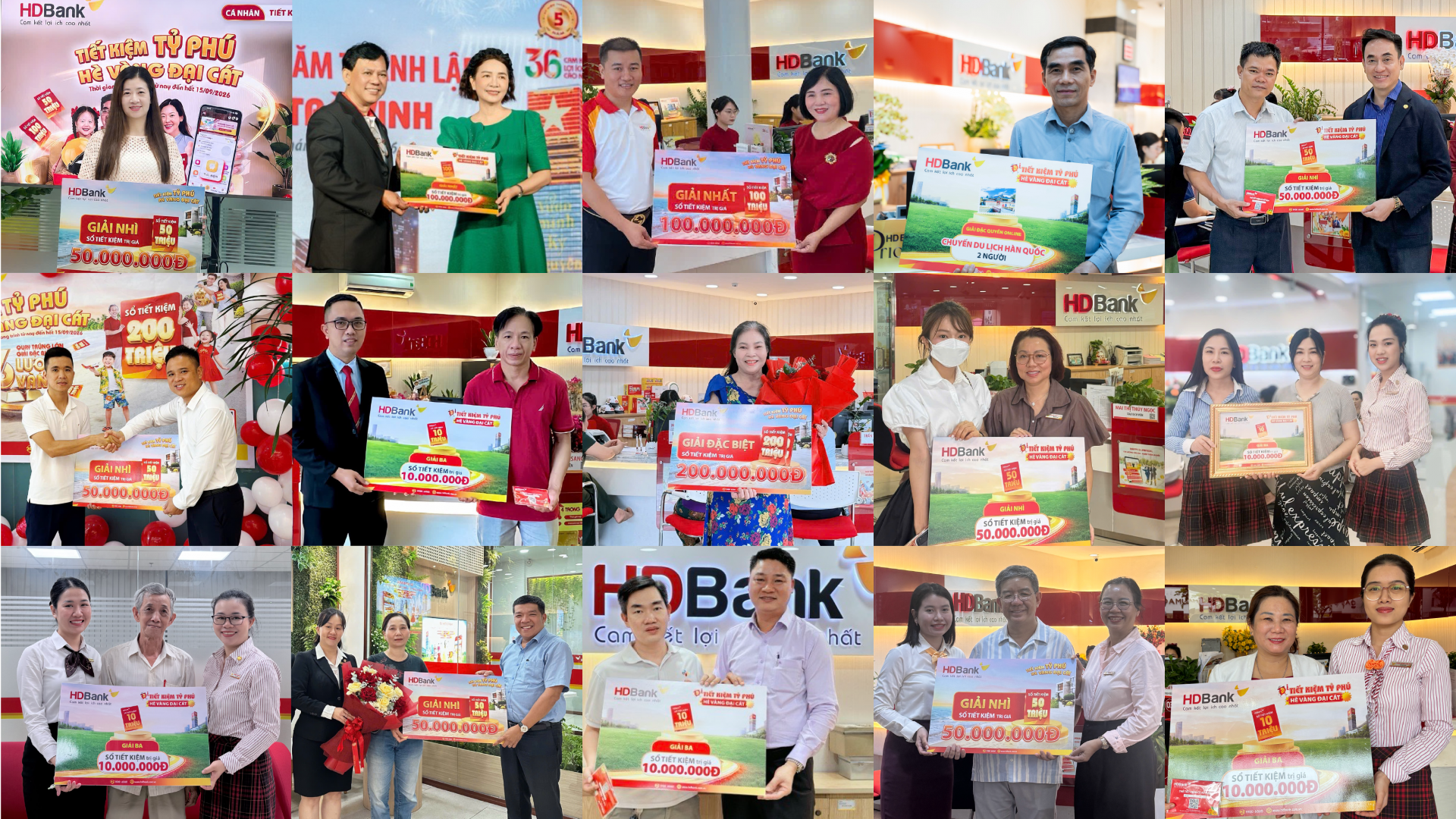 HDBank xác định chủ nhân 64 sổ tiết kiệm, cuộc đua săn 16 lượng vàng SJC vào chặng nước rút