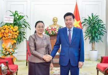 Đại sứ quán Lào tại Việt Nam chúc mừng Quốc khánh Việt Nam
