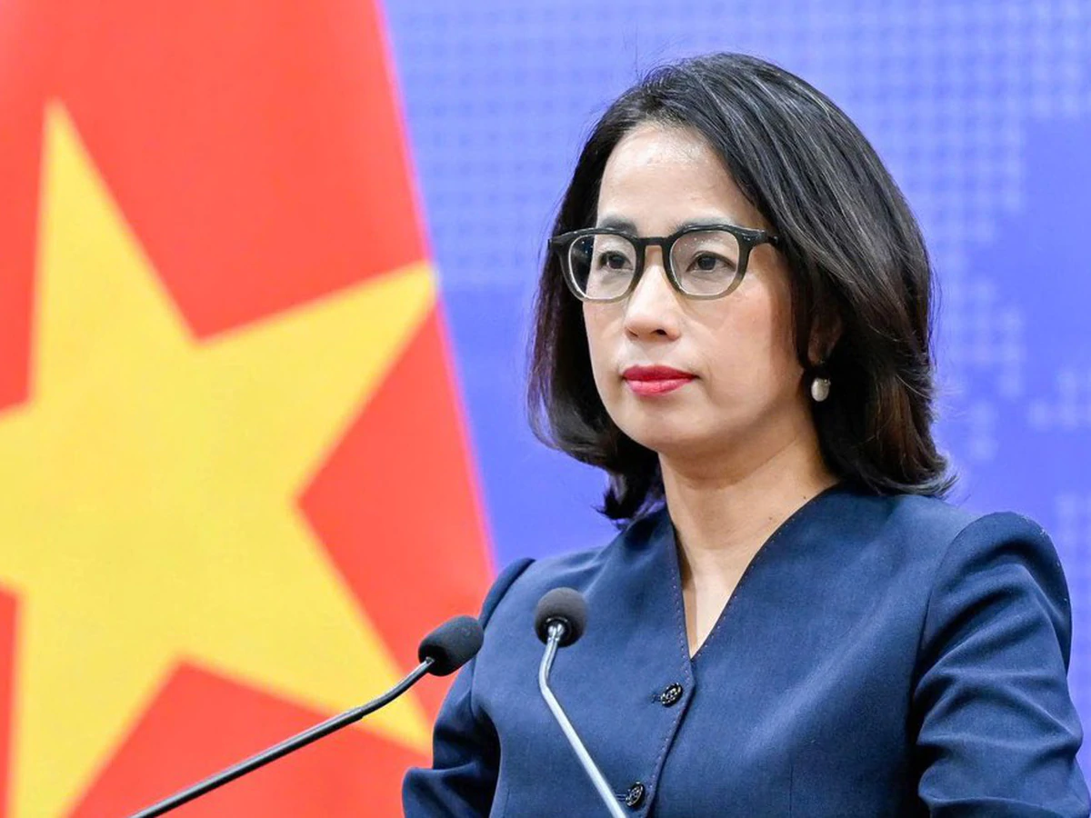 越南外交部发言人范秋姮 越南外交部发言人范秋姮