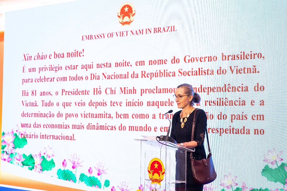 Long trọng Lễ Kỷ niệm 81 năm Ngày Quốc khánh Việt Nam tại Brazil