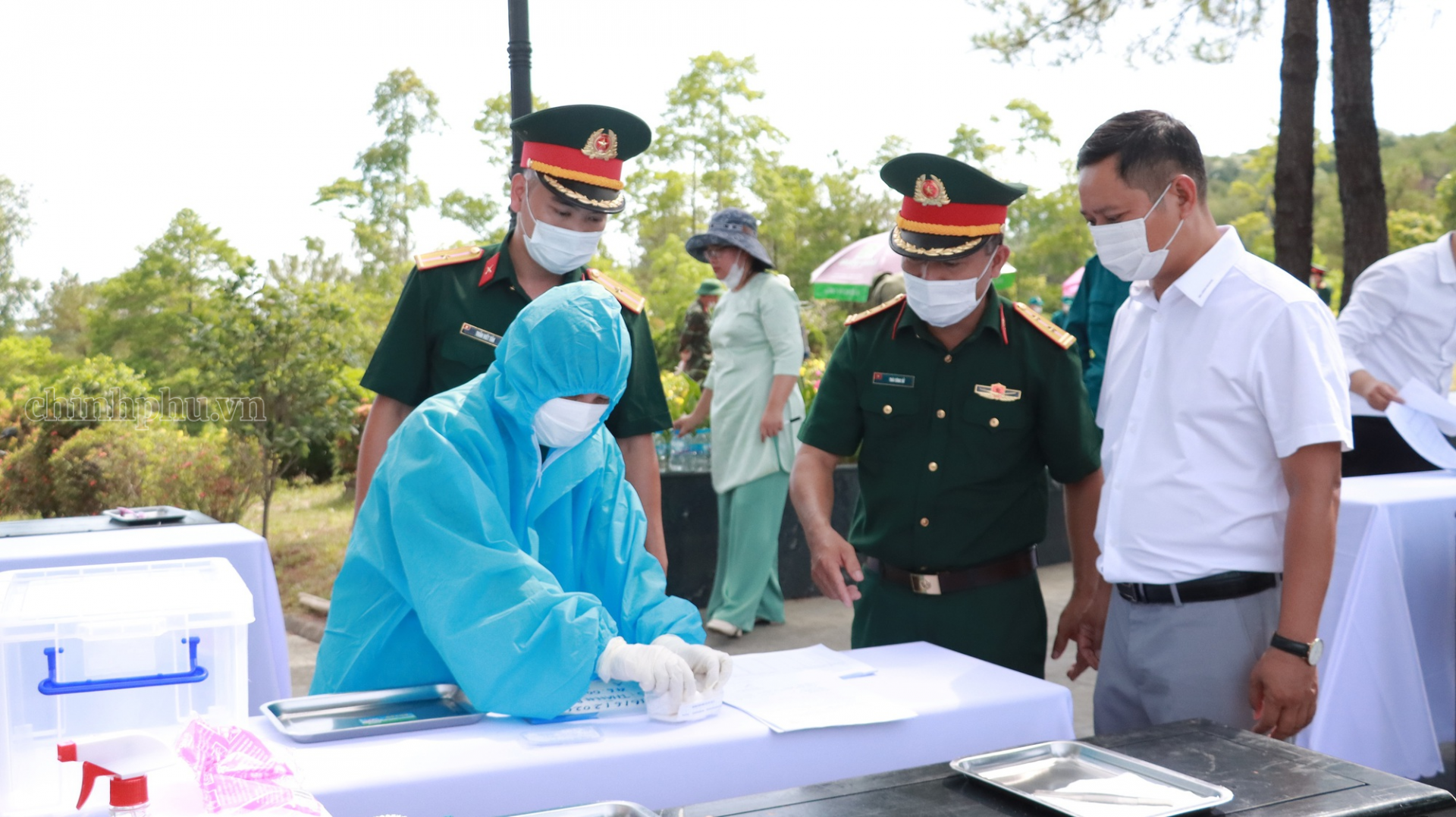 DNA Sampling Advances Search for Unidentified Martyrs DNA Sampling Advances Search for Unidentified Martyrs