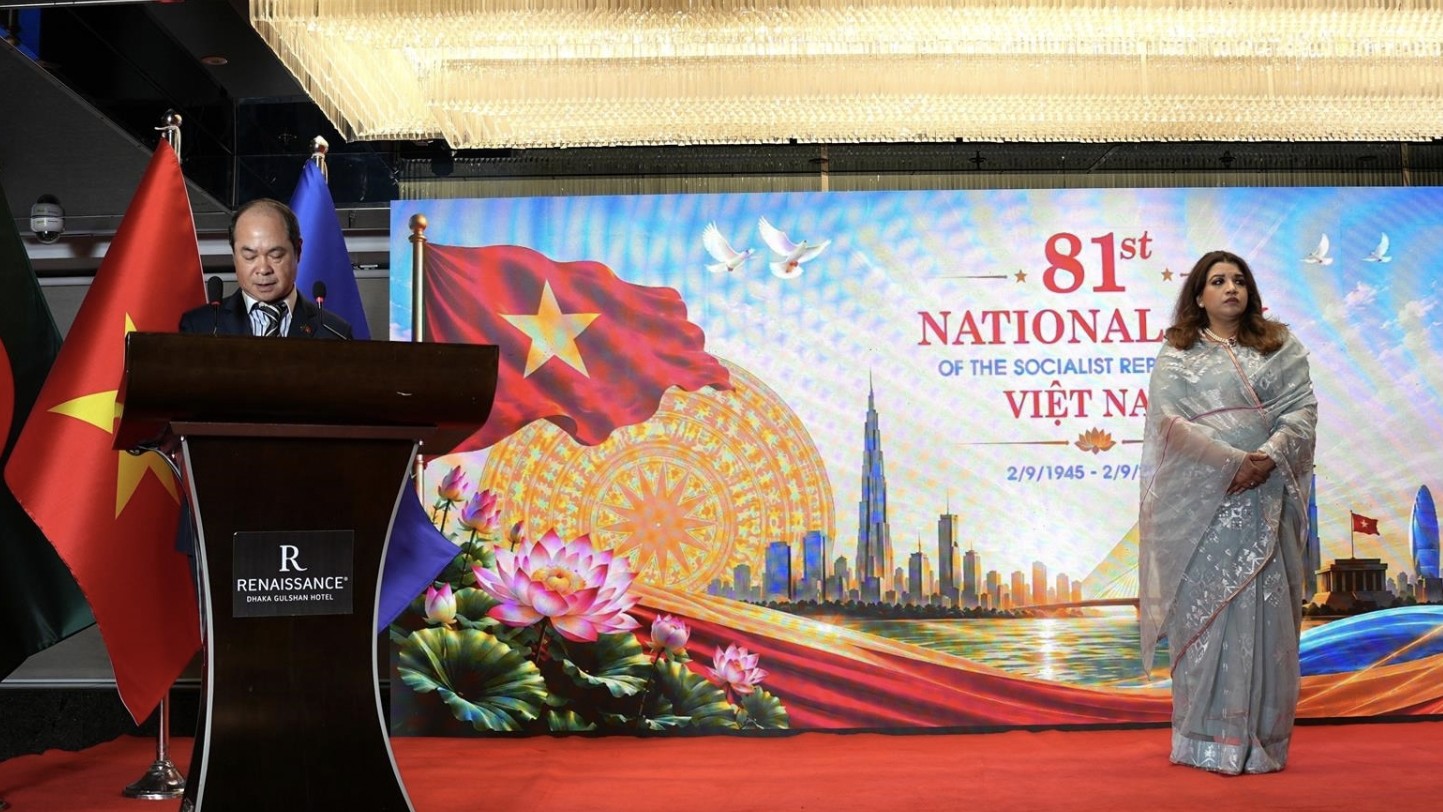 越南驻孟加拉国大使馆举办国庆81周年庆祝活动