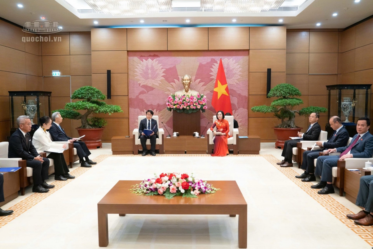 Quang cảnh buổi tiếp. Ảnh: quochoi.vn Quang cảnh buổi tiếp. Ảnh: quochoi.vn