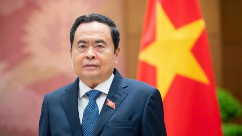 President of the National Assembly of Vietnam Tran Thanh Man. President of the National Assembly of Vietnam Tran Thanh Man.