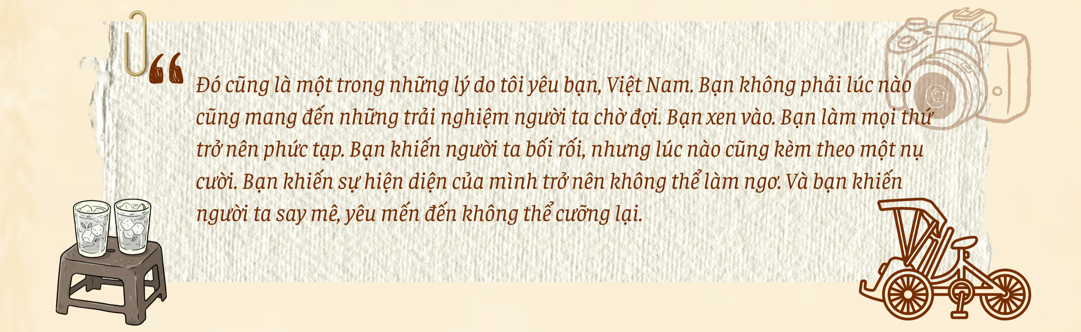 Thư tình gửi Việt Nam