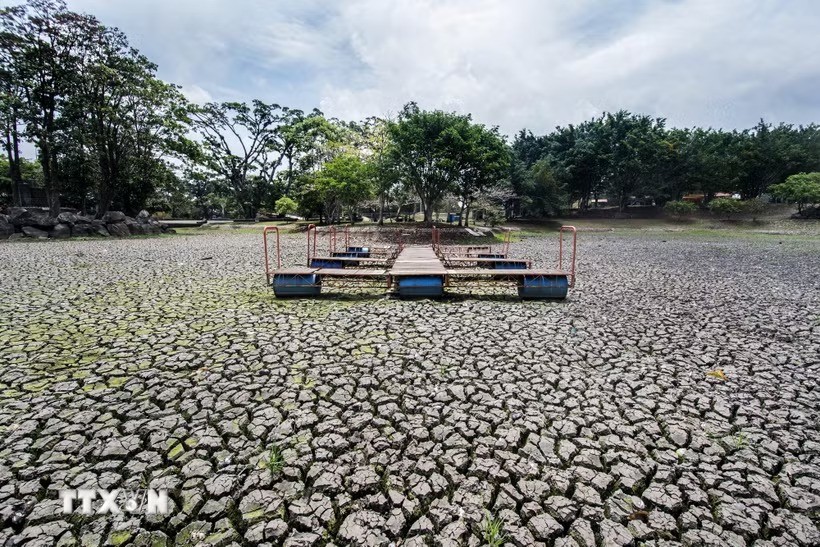 Hiện tượng El Nino gây hạn hán nghiêm trọng tại Costa Rica. (Ảnh: AFP/TTXVN) Hiện tượng El Nino gây hạn hán nghiêm trọng tại Costa Rica. (Ảnh: AFP/TTXVN)