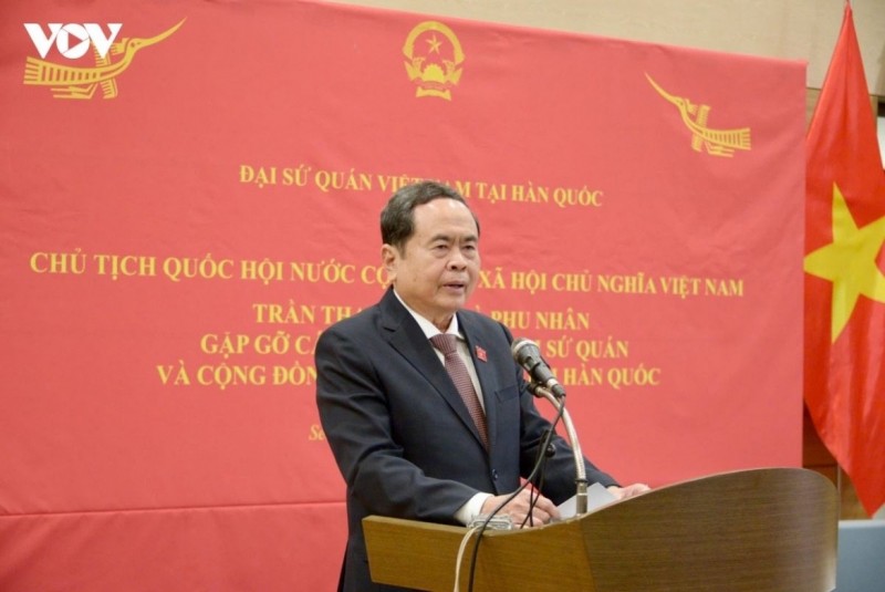 National Assembly President Tran Thanh Man calls for greater mobilisation of Vietnamese experts, scientists and businesses in the Republic of Korea to support technology, investment and key sectors, during his meeting with Vietnamese expatriates in the Republic of Korea on September 6, 2026. National Assembly President Tran Thanh Man calls for greater mobilisation of Vietnamese experts, scientists and businesses in the Republic of Korea to support technology, investment and key sectors, during his meeting with Vietnamese expatriates in the Republic of Korea on September 6, 2026.