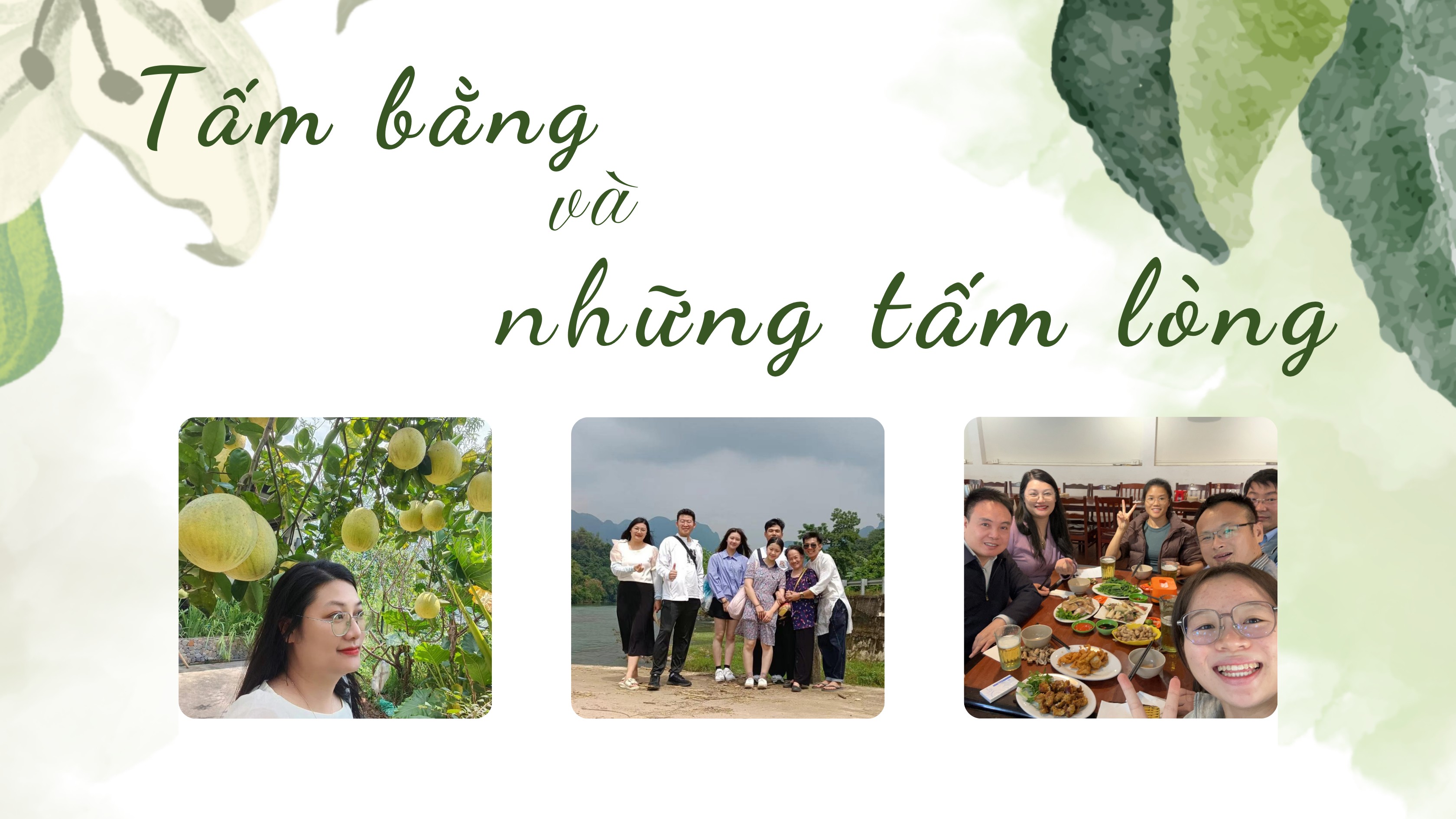 Tấm bằng và những tấm lòng