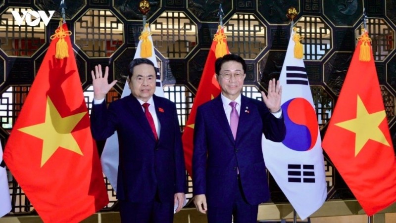 National Assembly Chairman Tran Thanh Man and RoK National Assembly Speaker Cho Jeong Sik hold talks in Seoul National Assembly Chairman Tran Thanh Man and RoK National Assembly Speaker Cho Jeong Sik hold talks in Seoul