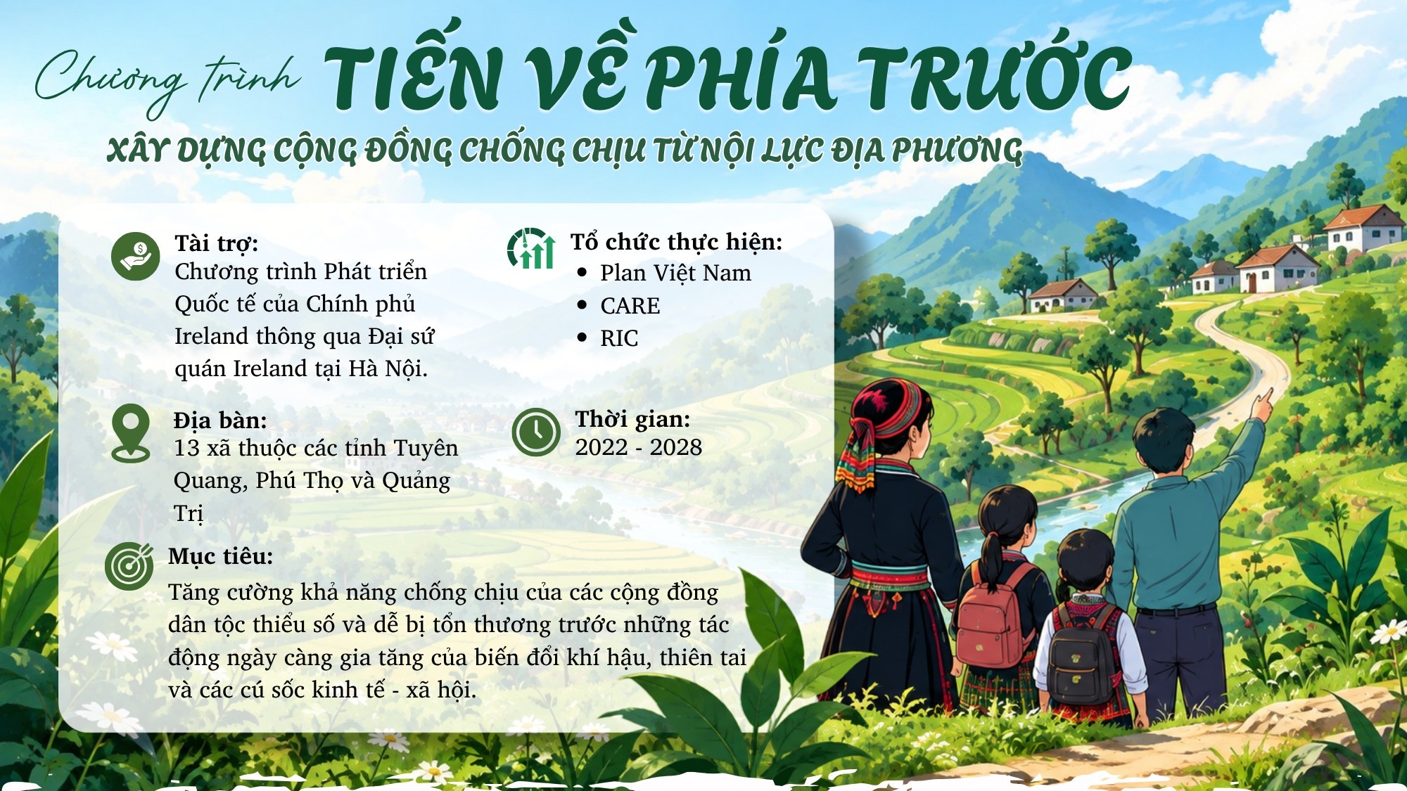 Chương trình Tiến về phía trước: Xây dựng cộng đồng chống chịu từ nội lực địa phương