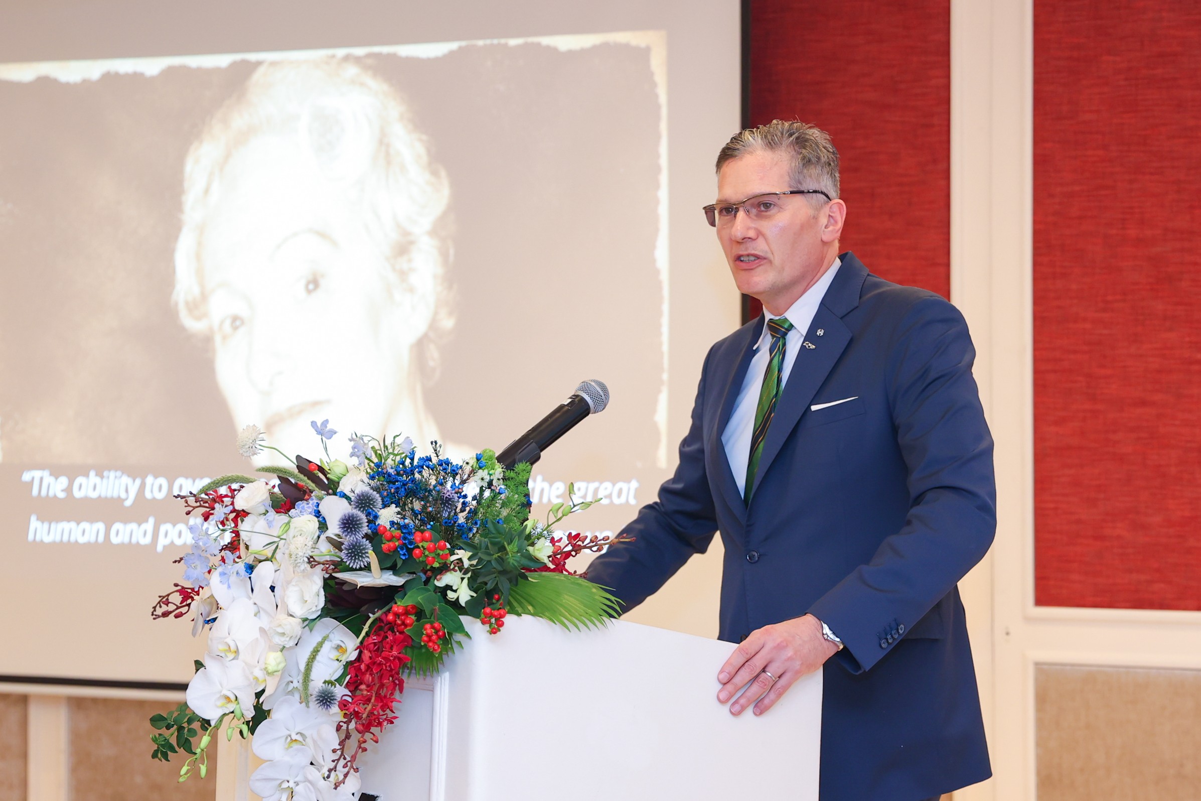 Ông George Koumendakos, Tổng Giám đốc Sofitel Legend Metropole Hanoi. (Ảnh: Đinh Hòa) Ông George Koumendakos, Tổng Giám đốc Sofitel Legend Metropole Hanoi. (Ảnh: Đinh Hòa)