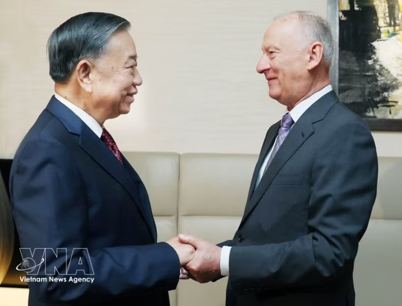 General Secretary of the Communist Party of Vietnam Central Committee and President To Lam (left) meets with Russian Presidential Aide and Chairman of the Maritime Board Nikolai Patrushev on September 8, 2026. (Photo: VNA) General Secretary of the Communist Party of Vietnam Central Committee and President To Lam (left) meets with Russian Presidential Aide and Chairman of the Maritime Board Nikolai Patrushev on September 8, 2026. (Photo: VNA)