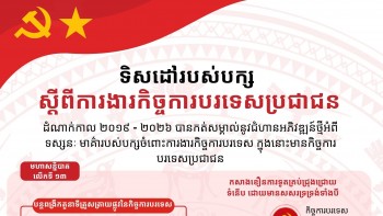 ទិសដៅរបស់បក្សស្តីពីការងារកិច្ចការបរទេសប្រជាជន