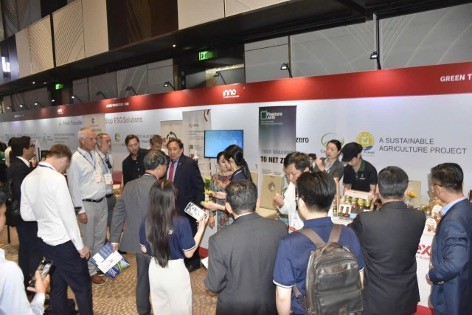 Không gian kết nối dự án nông nghiệp bền vững tại InnoEx 2026, minh họa cách vốn, công nghệ, dữ liệu, thị trường và các đối tác có thể cùng tham gia một hệ sinh thái ESG. Không gian kết nối dự án nông nghiệp bền vững tại InnoEx 2026, minh họa cách vốn, công nghệ, dữ liệu, thị trường và các đối tác có thể cùng tham gia một hệ sinh thái ESG.