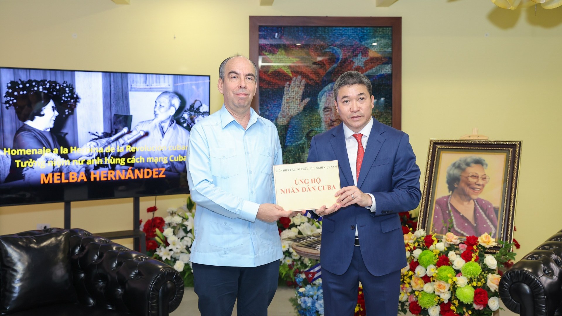 ຮ່ວມກັນຂຽນຕໍ່ເລື່ອງລາວມິດຕະພາບ ຫວຽດນາມ - ກູບາ