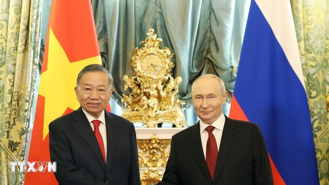 Tổng Bí thư, Chủ tịch nước Tô Lâm hội đàm với Tổng thống Nga Vladimir Putin