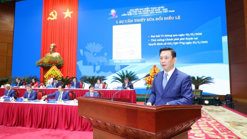 ດັດແກ້, ເພີ່ມເຕີມກົດລະບຽບຂອງສະຫະພັນບັນດາອົງການມິດຕະພາບຫວຽດນາມ