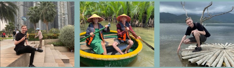 Bohdan Eduard ថតរូបនៅតាមទីតាំងមួយចំនួនពេលធ្វើដំណើរកម្សាន្តនៅវៀតណាម។