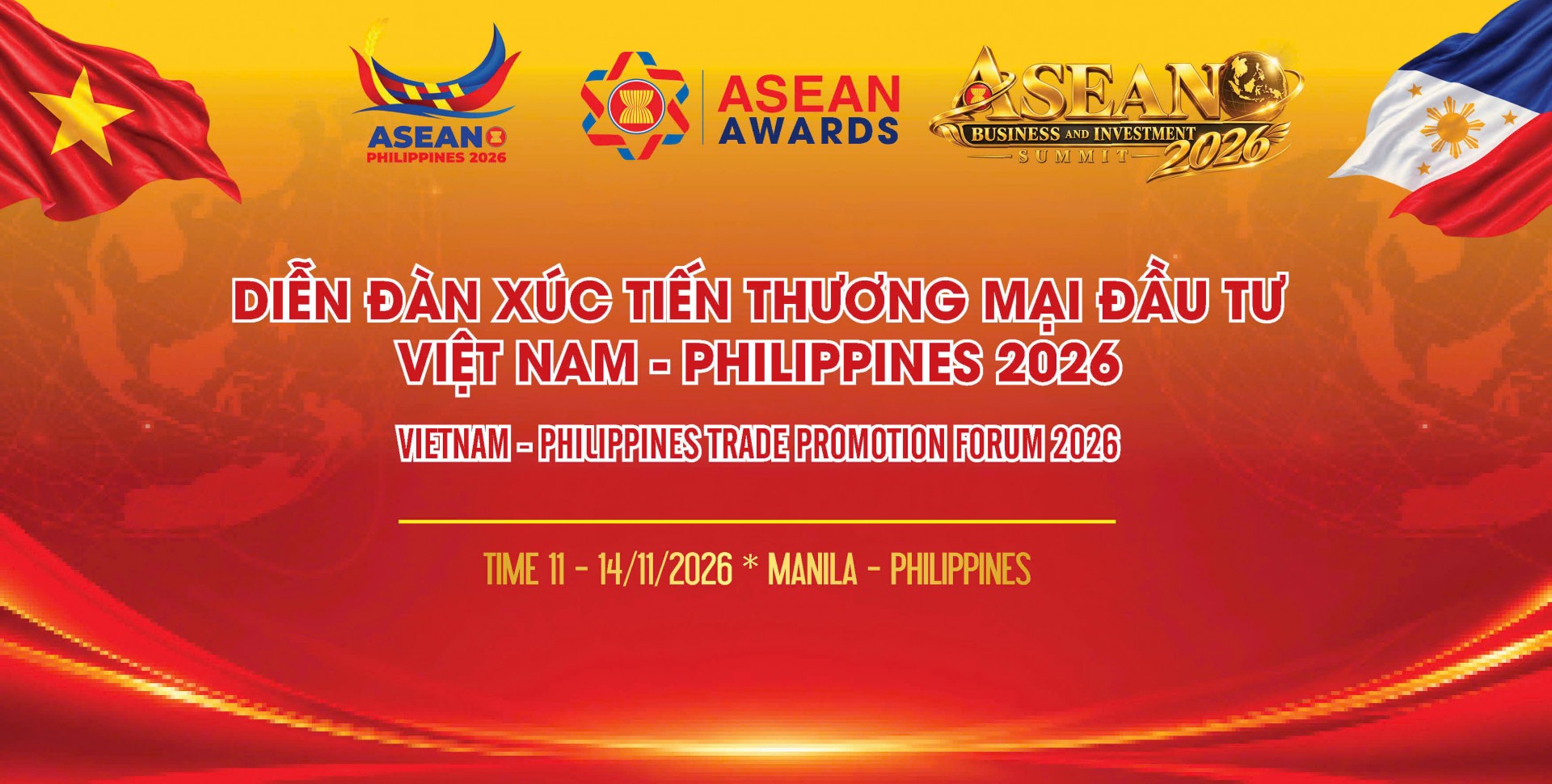 Thông cáo báo chí
Diễn đàn xúc tiến Thương mại và Đầu tư Việt Nam - Philippines Thông cáo báo chí
Diễn đàn xúc tiến Thương mại và Đầu tư Việt Nam - Philippines