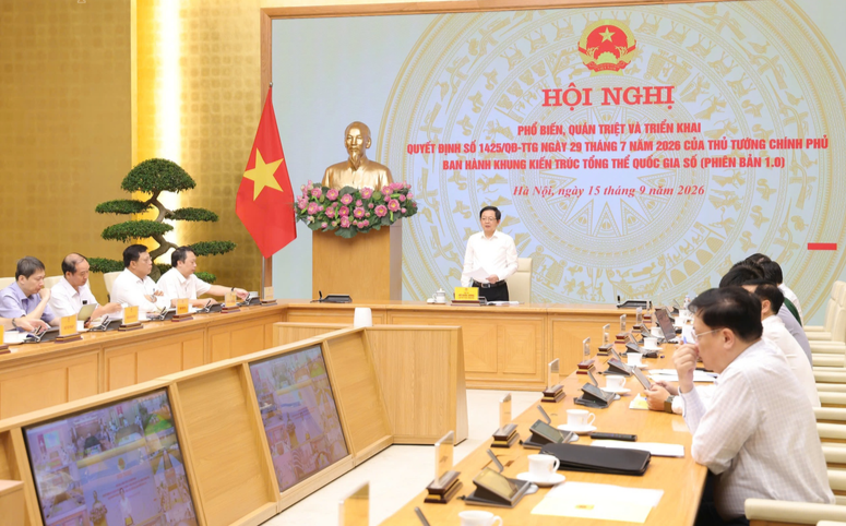 ឧបនាយករដ្ឋមន្ត្រី Ho Quoc Dung៖ ដាក់ពង្រាយក្របខ័ណ្ឌស្ថាបត្យកម្មជាតិឌីជីថលប្រកបដោយលក្ខណៈជាក់ស្តែង ព្រមៗគ្នា និងមានប្រសិទ្ធភាព។