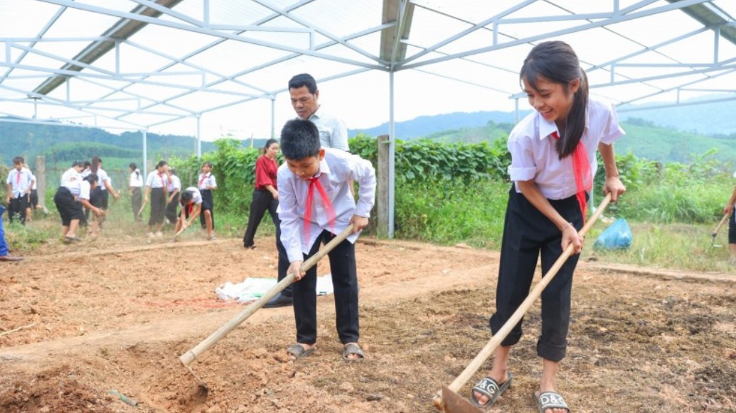 Поддержка мечты о зелёном огороде в Талонге