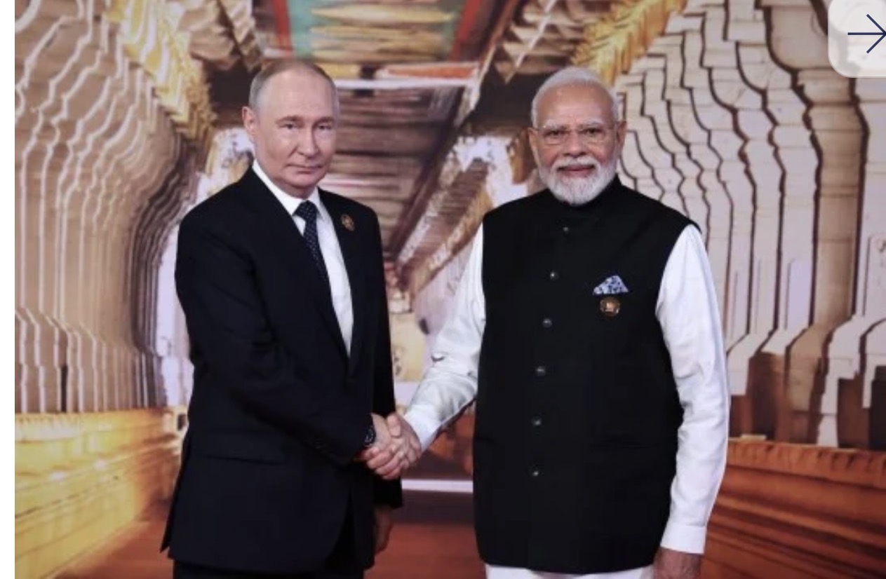 India and Russia push to expand ties with more joint production including defense India and Russia push to expand ties with more joint production including defense